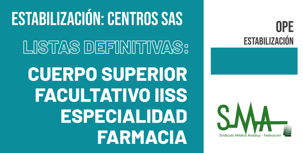 2024-01-23-170000-OPE-Extraordinaria-Publicados-listados-definitivos-de-personas-que-superan-el-concurso-de-Cuerpo-Superior-Facultativo-IISS-Especialidad-Farmacia-Centros-SAS