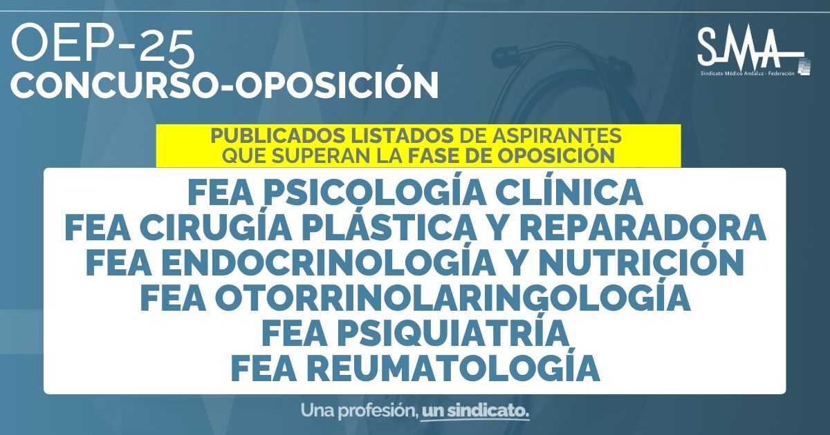 CONCURSO-OPOSICION SMA OEP 25