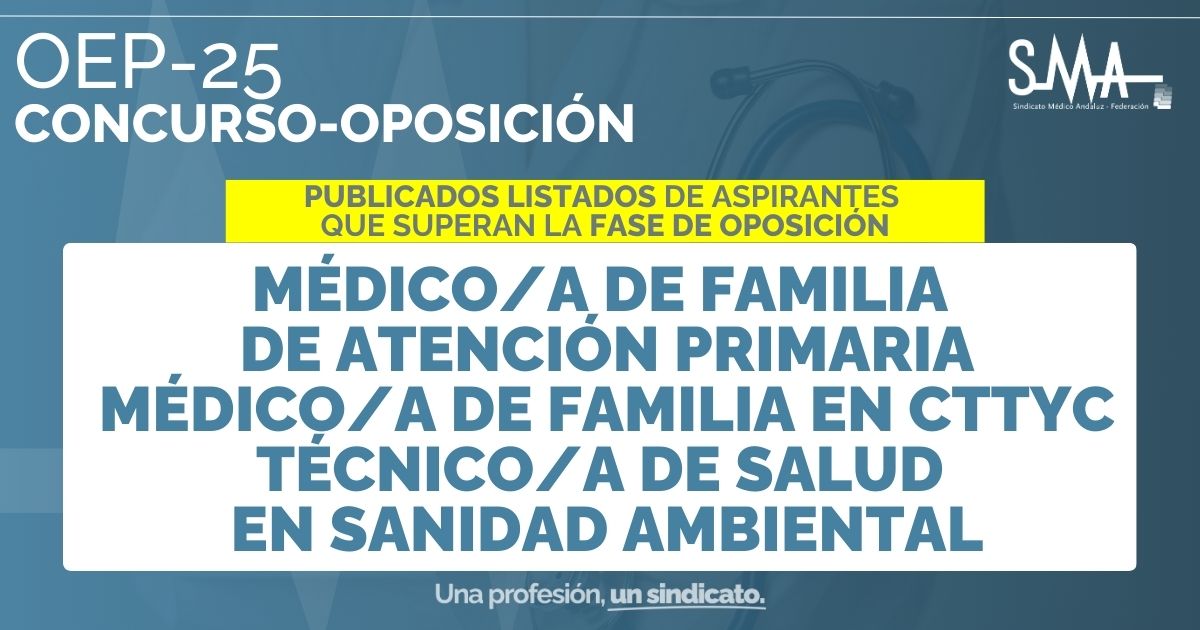CONCURSO-OPOSICION SMA OEP 25