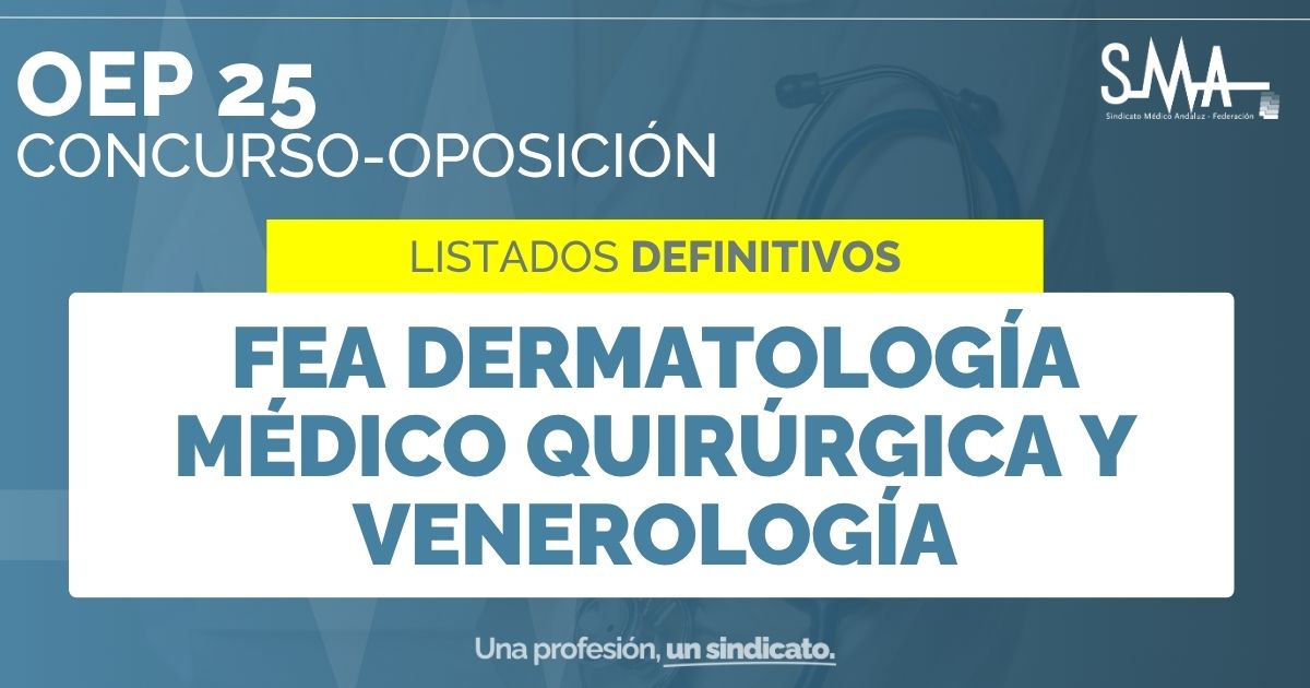DEFINITIVOS OEP 25 CONCURSO-OPOSICION DERMATOLOGIA