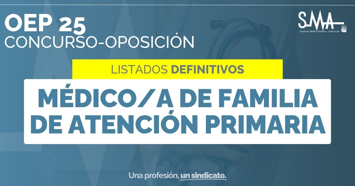 DEFINITIVOS OEP 25 CONCURSO-OPOSICION FAMILIA AP