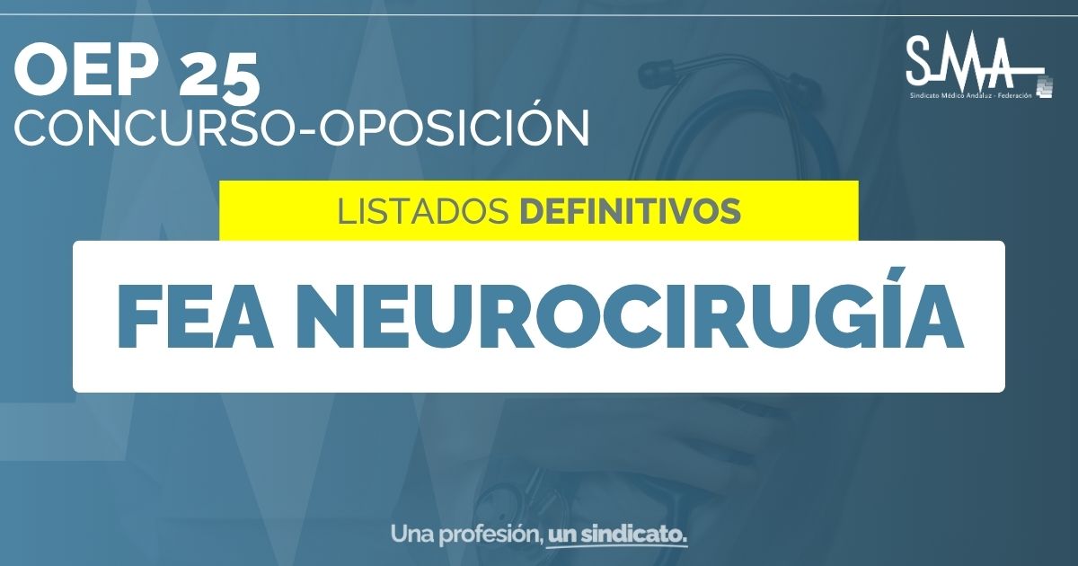 DEFINITIVOS OEP 25 CONCURSO-OPOSICION NEUROCIRUGIA