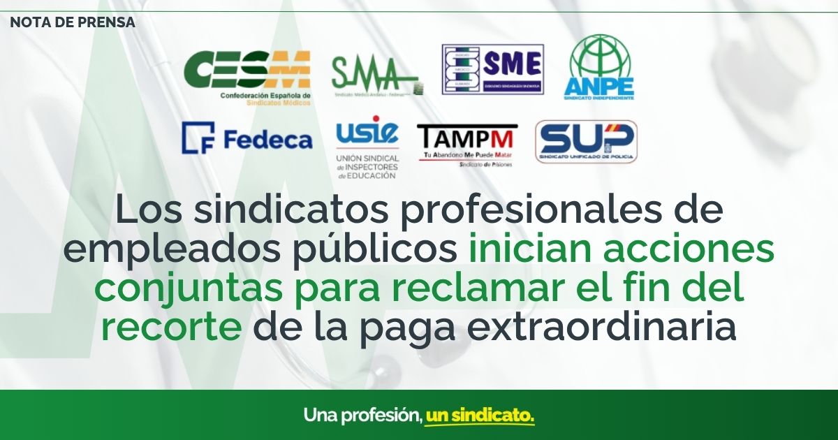 NP SMA SINDICATOS PUBLICOS MOVILIZACIONES RECORTES PAGA EXTRA