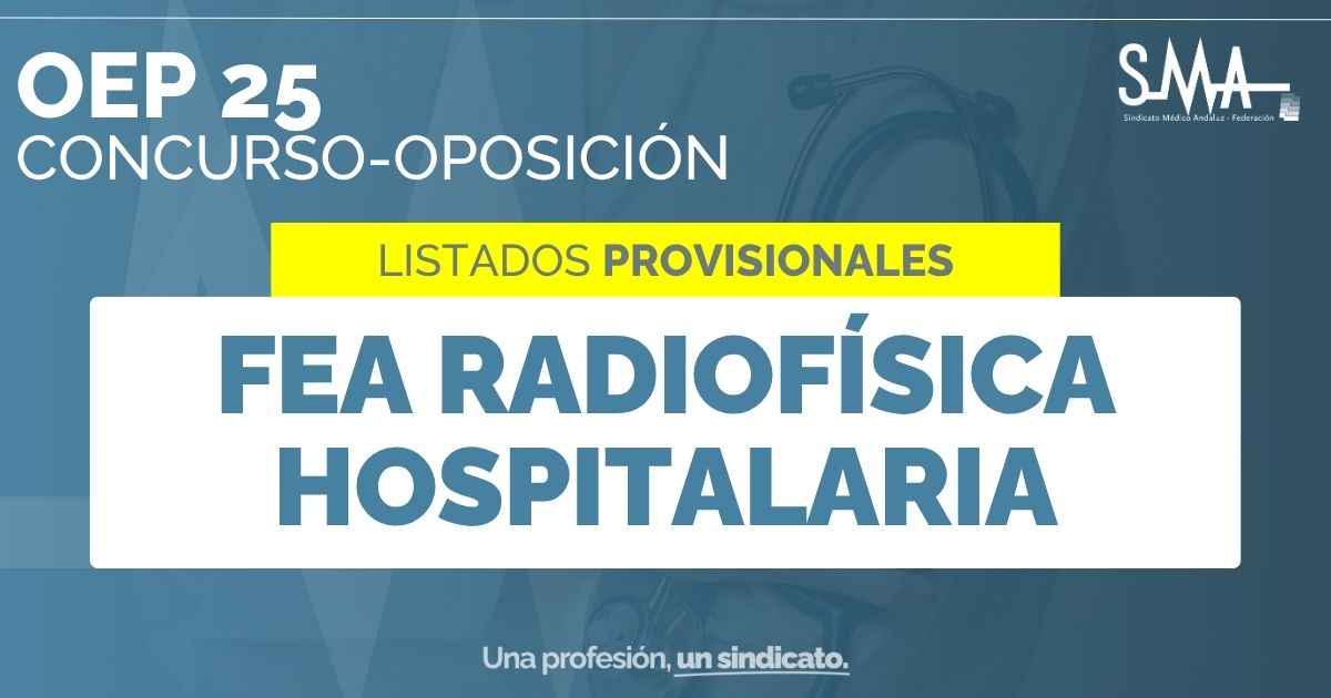 OEP 25 CONCURSO-OPOSICION RADIO HOSP