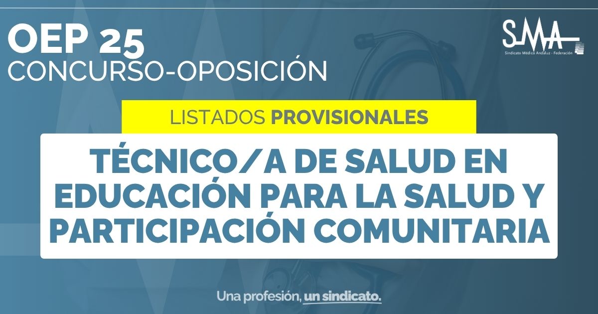 PROVISIONALES TECNICO DE SALUD