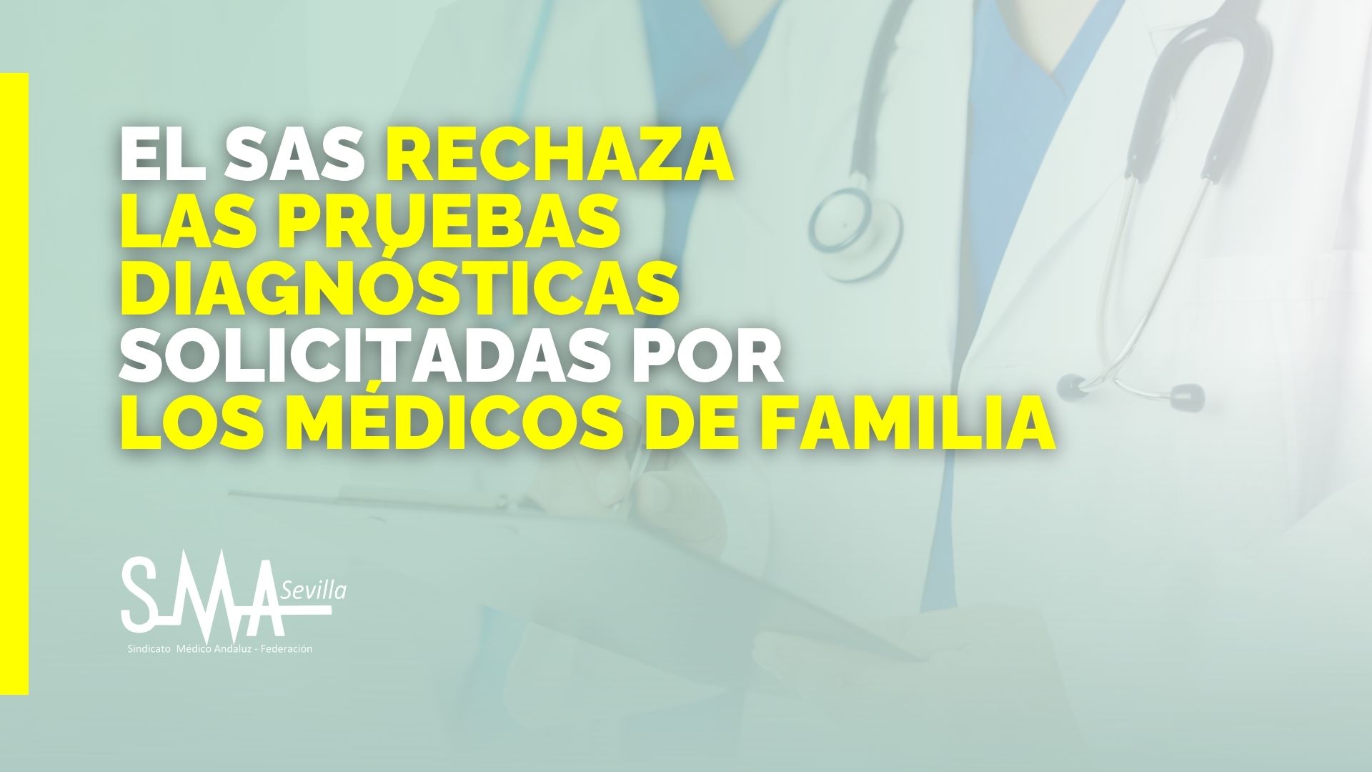 SAS RECHAZA PRUEBAS DIAGNOSTICAS