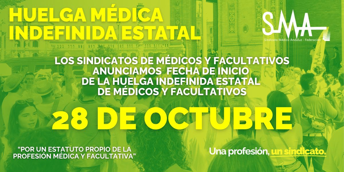 SLIDER WEB HUELGA MEDICA INDEFINIDA 28 OCTUBRE