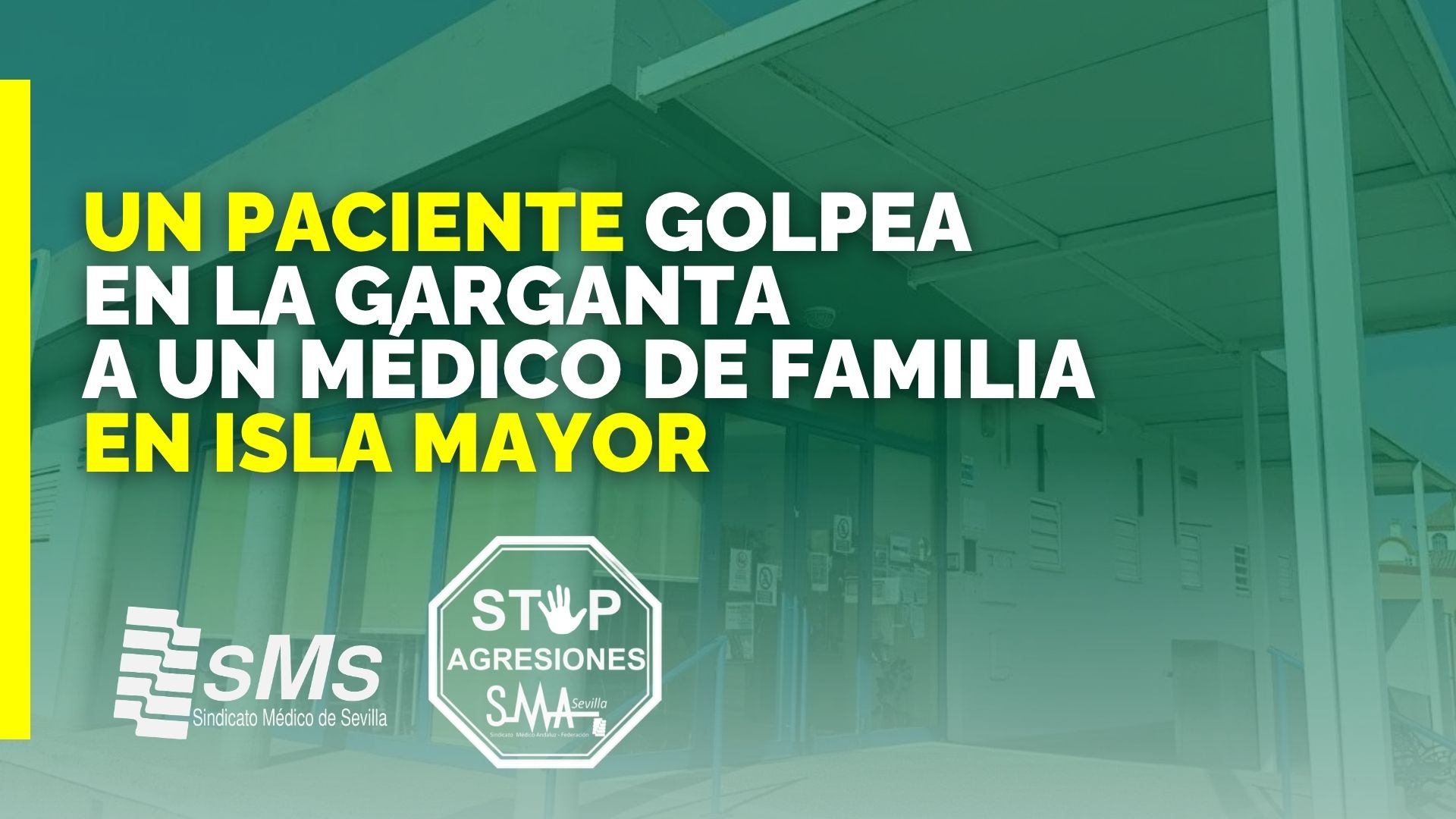 golpe garganta medico isla mayor sms