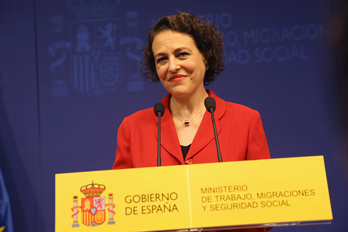 Magdalena Valerio, ministra de Trabajo