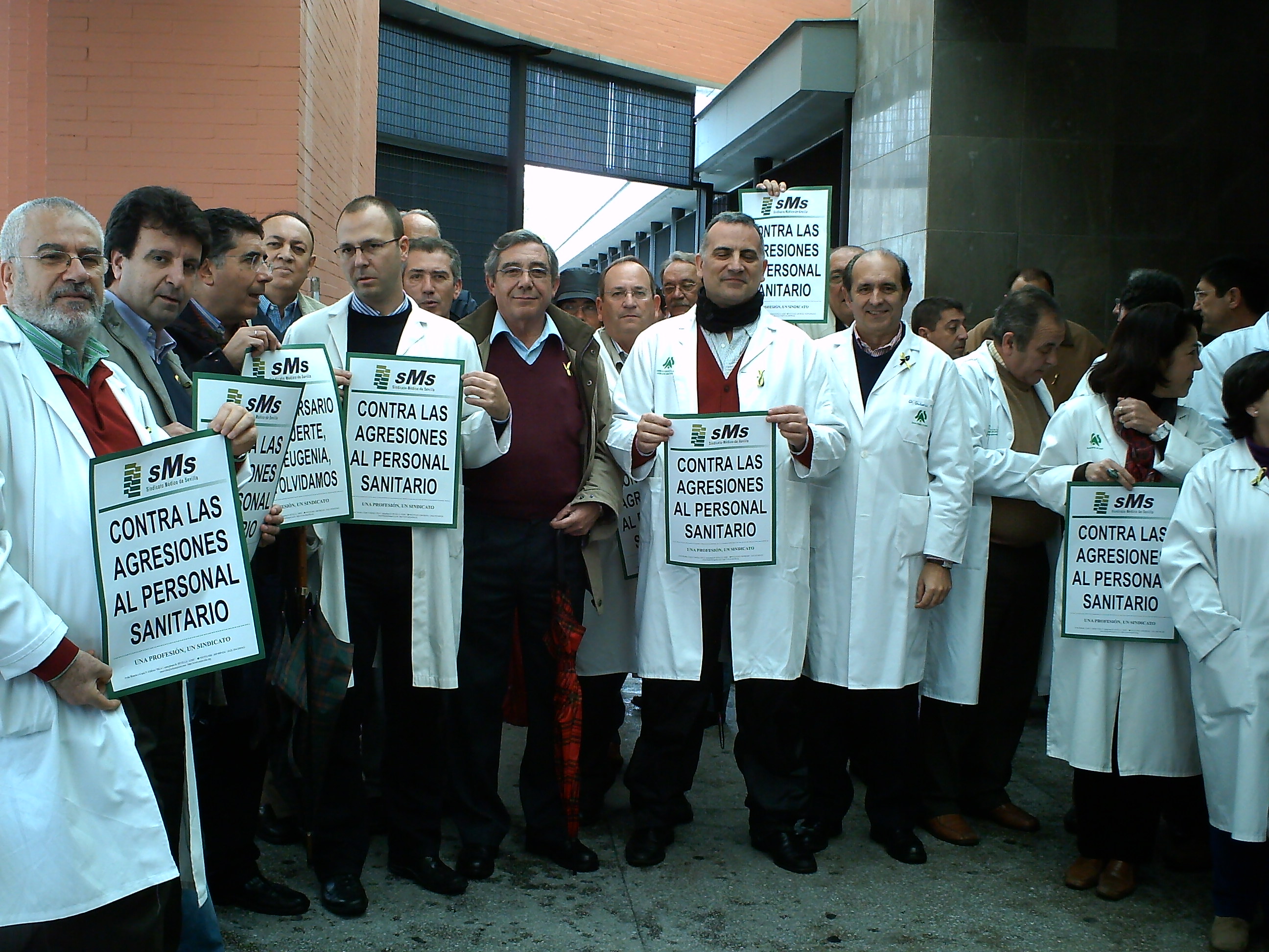 Imagen de la concentracion Pol Norte